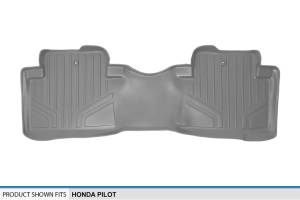 Maxliner USA - MAXLINER Custom Fit Floor Mats 2nd Row Liner Grey for 2009-2015 Honda Pilot - Image 3