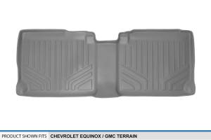Maxliner USA - MAXLINER Custom Fit Floor Mats 2nd Row Liner Grey for 2010-2017 Chevrolet Equinox / GMC Terrain - Image 3