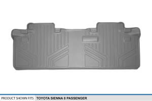 Maxliner USA - MAXLINER Custom Fit Floor Mats 2nd Row Liner Grey for 2011-2020 Toyota Sienna 8 Passenger Model - Image 3