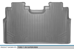 Maxliner USA - MAXLINER Custom Fit Floor Mats 2nd Row Liner Grey for 2015-2019 Ford F-150 SuperCrew with 1st Row Bucket Seats - Image 3