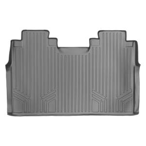 MAXLINER Custom Fit Floor Mats 2nd Row Liner Grey for 2015-2019 Ford F-150 SuperCrew with 1st Row Bench Seats