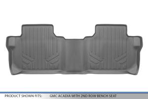 Maxliner USA - MAXLINER Custom Fit Floor Mats 2nd Row Liner Grey for 2017-2019 GMC Acadia with 2nd Row Bench Seat - Image 3