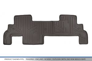 Maxliner USA - MAXLINER Custom Fit Floor Mats 2nd Row Liner Cocoa for Traverse / Enclave / Acadia / Outlook (with 2nd Row Bench Seat) - Image 2