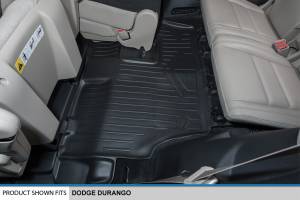 Maxliner USA - MAXLINER Custom Fit Floor Mats 3rd Row Liner Black for 2011-2019 Dodge Durango with 2nd Row Bench Seat - Image 2