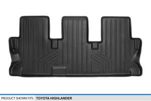 Maxliner USA - MAXLINER Custom Fit Floor Mats 3rd Row Liner Black for 2014-2019 Toyota Highlander with 2nd Row Bench Seat - Image 3