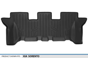Maxliner USA - MAXLINER Custom Fit Floor Mats 3rd Row Liner Black for 2016-2019 Kia Sorento 7 Passenger Model Only - Image 3