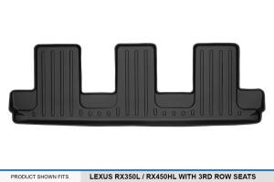 Maxliner USA - MAXLINER Custom Fit Floor Mats 3rd Row Liner Black for 2018-2019 Lexus RXL with 3rd Row Seats - All Models - Image 3