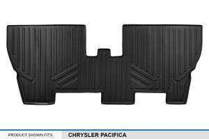 Maxliner USA - MAXLINER Custom Fit Floor Mats 3rd Row Liner Black for 2017-2019 Chrysler Pacifica with 2nd Row Center Console (No Hybrid) - Image 3