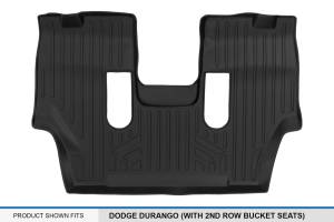 Maxliner USA - MAXLINER Custom Fit Floor Mats 3rd Row Liner Black for 2011-2019 Dodge Durango with 2nd Row Bucket Seats - Image 3
