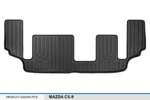Maxliner USA - MAXLINER Custom Fit Floor Mats 3rd Row Liner Black for 2016-2019 Mazda CX-9 - Image 3