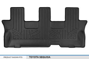 Maxliner USA - MAXLINER Custom Fit Floor Mats 3rd Row Liner Black for 2008-2019 Toyota Sequoia - Image 3