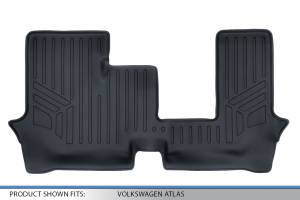 Maxliner USA - MAXLINER Custom Fit Floor Mats 3rd Row Liner Black for 2018-2019 Volkswagen Atlas with 2nd Row Bench Seat - Image 3