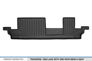Maxliner USA - MAXLINER Custom Fit Floor Mats 3rd Row Liner Black for 2018-2019 Chevrolet Traverse / Buick Enclave with 2nd Row Bench Seat - Image 3