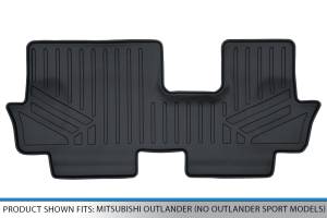Maxliner USA - MAXLINER Floor Mats 3rd Row Liner Black for 2011-2019 Mitsubishi Outlander (No Outlander Sport Models) - Image 3