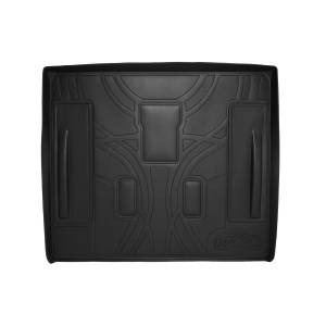 MAXLINER All Weather Custom Fit Cargo Trunk Liner Floor Mat Black for 2007-2014 Tahoe / Yukon / Escalade with 3rd Row Seat