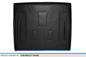 Maxliner USA - MAXLINER All Weather Custom Fit Cargo Trunk Liner Floor Mat Black for 2007-2014 Tahoe / Yukon / Escalade with 3rd Row Seat - Image 3