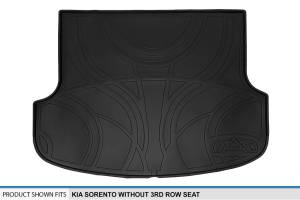 Maxliner USA - MAXLINER All Weather Custom Fit Cargo Trunk Liner Floor Mat Black for 2011-2013 Kia Sorento without 3rd Row Seat - Image 3