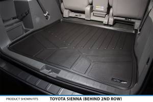 Maxliner USA - MAXLINER All Weather Custom Fit Cargo Trunk Liner Floor Mat Behind 2nd Row Black for 2011-2020 Toyota Sienna - Image 2