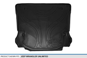 Maxliner USA - MAXLINER All Weather Custom Fit Cargo Trunk Liner Floor Mat Black for 2011-2014 Jeep Wrangler Unlimited - Image 3