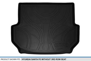 Maxliner USA - MAXLINER All Weather Custom Fit Cargo Trunk Liner Floor Mat Black for 2013-2018 Hyundai Santa Fe without 3rd Row Seats - Image 3