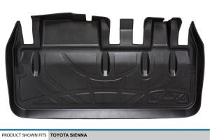 Maxliner USA - MAXLINER Cargo Trunk Liner Floor Mat Behind 3rd Row Black for 2011-2020 Toyota Sienna without Power Folding 3rd Row Seats - Image 3