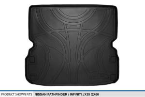 Maxliner USA - MAXLINER Cargo Trunk Liner Floor Mat Behind 2nd Row Black for 13-19 Nissan Pathfinder / 2013 Infiniti JX35 / 2014-2019 QX60 - Image 3