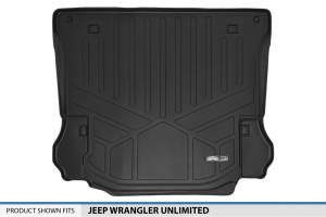 Maxliner USA - MAXLINER All Weather Custom Fit Cargo Trunk Liner Floor Mat Black for 2011-2014 Jeep Wrangler Unlimited - Image 3