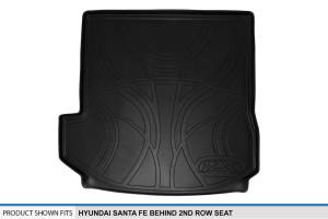 Maxliner USA - MAXLINER Cargo Trunk Liner Floor Mat Behind 2nd Row Seat Black for 2013-2018 Hyundai Santa Fe with 3rd Row / 2019 Santa Fe XL - Image 3