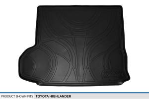 Maxliner USA - MAXLINER All Weather Custom Fit Cargo Trunk Liner Floor Mat Behind 2nd Row Seat Black for 2014-2019 Toyota Highlander - Image 3