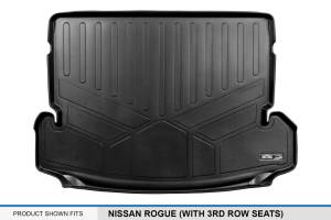 Maxliner USA - MAXLINER Cargo Trunk Liner Floor Mat Black for 2014-2019 Nissan Rogue with 3rd Row Seats (No Rogue Sport or Select Models) - Image 3