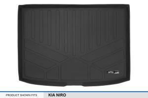Maxliner USA - MAXLINER All Weather Custom Fit Cargo Trunk Liner Floor Mat Black for 2017-2019 Kia Niro (No Plug-In Hybrid Models) - Image 3