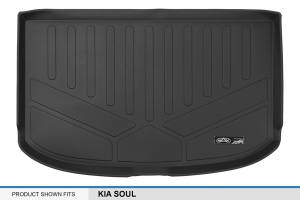 Maxliner USA - MAXLINER All Weather Custom Fit Cargo Trunk Liner Floor Mat Black for 2014-2019 Kia Soul / 2014-2018 Soul EV - Image 3