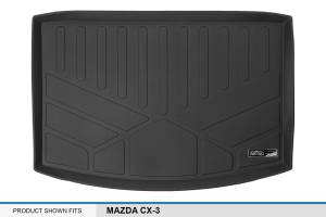Maxliner USA - MAXLINER All Weather Custom Fit Cargo Trunk Liner Floor Mat Black for 2016-2019 Mazda CX-3 - Image 3