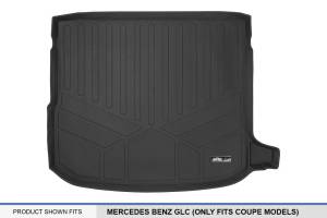 Maxliner USA - MAXLINER All Weather Custom Fit Cargo Trunk Liner Floor Mat Black for 2016-2019 Mercedes Benz GLC Coupe Models Only - Image 3