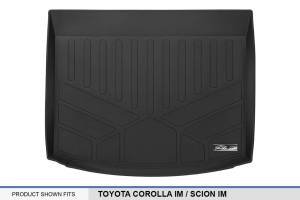 Maxliner USA - MAXLINER All Weather Custom Fit Cargo Trunk Liner Floor Mat Black for 2017-2018 Toyota Corolla iM / 2016 Scion iM - Image 3