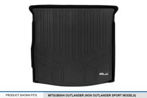 Maxliner USA - MAXLINER All Weather Cargo Trunk Liner Floor Mat Black for 2014-2019 Mitsubishi Outlander (No Outlander Sport Models) - Image 3