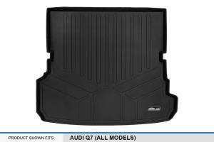 Maxliner USA - MAXLINER All Weather Custom Fit Cargo Trunk Liner Floor Mat Behind 2nd Row Black for 2017-2019 Audi Q7 - All Models - Image 3