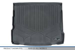 Maxliner USA - MAXLINER All Weather Custom Fit Cargo Trunk Liner Floor Mat Black for 2015-2018 Audi Q3 - All Models - Image 3