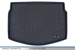 Maxliner USA - MAXLINER All Weather Custom Fit Cargo Liner Trunk Floor Mat Black for 2019 Hyundai Veloster - Image 3