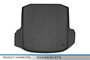 Maxliner USA - MAXLINER All Weather Custom Cargo Liner Trunk Floor Mat Black for 2019-2020 Volkswagen Jetta - Image 3