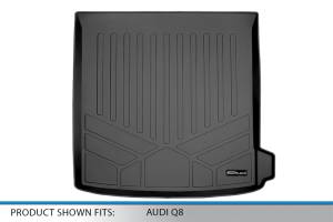 Maxliner USA - MAXLINER All Weather Custom Fit Cargo Liner Trunk Floor Mat Black for 2019 Audi Q8 - All Models - Image 3