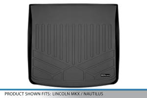 Maxliner USA - MAXLINER All Weather Custom Cargo Liner Trunk Floor Mat Black for 2016-2018 Lincoln MKX / 2019 Nautilus - Image 3