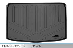 Maxliner USA - MAXLINER Custom Fit Cargo Trunk Liner Floor Mat Behind 2nd Row Black for 2020 Kia Soul - Image 3