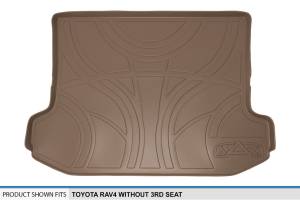 Maxliner USA - MAXLINER All Weather Custom Fit Cargo Trunk Liner Floor Mat Tan for 2006-2012 Toyota RAV4 without 3rd Row Seat - Image 3