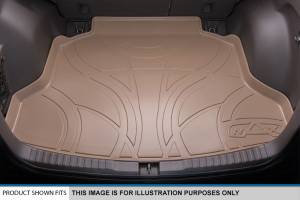 Maxliner USA - MAXLINER All Weather Custom Fit Cargo Trunk Liner Floor Mat Behind 3rd Row Seat Tan for 2011-2017 Honda Odyssey - Image 2