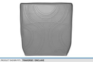 Maxliner USA - MAXLINER All Weather Custom Fit Cargo Trunk Liner Floor Mat Behind 2nd Row Seat Grey for 2008-2017 Traverse / Enclave - Image 3