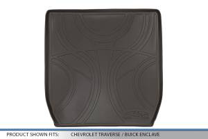 Maxliner USA - MAXLINER All Weather Custom Fit Cargo Trunk Liner Floor Mat Behind 2nd Row Seat Cocoa for 2008-2017 Traverse / Enclave - Image 2
