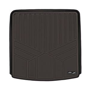 MAXLINER All Weather Cargo Trunk Liner Floor Mat Behind 2nd Row Seat Cocoa for 2017-2019 GMC Acadia (No All Terrain Models)