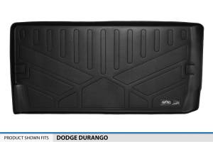 Maxliner USA - MAXLINER All Weather Custom Fit Cargo Trunk Liner Floor Mat Behind 3rd Row Black for 2011-2019 Dodge Durango - Image 3