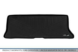 Maxliner USA - MAXLINER Cargo Trunk Liner Floor Mat Behind 3rd Row Black for 03-17 Ford Expedition / Lincoln Navigator (No EL or L Models) - Image 3